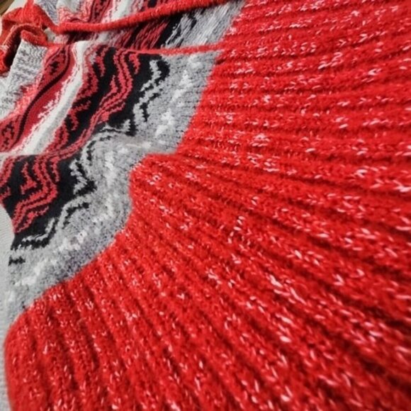 Cato Women's Multi Color Long Open Front Cardigan Sweater Vest Size Medium EUC - Picture 2 of 11